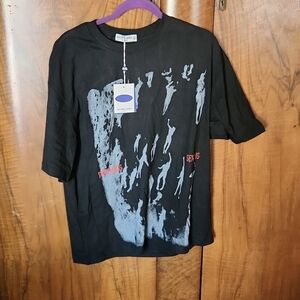 Aelfric Eden black oversized T shirt size S